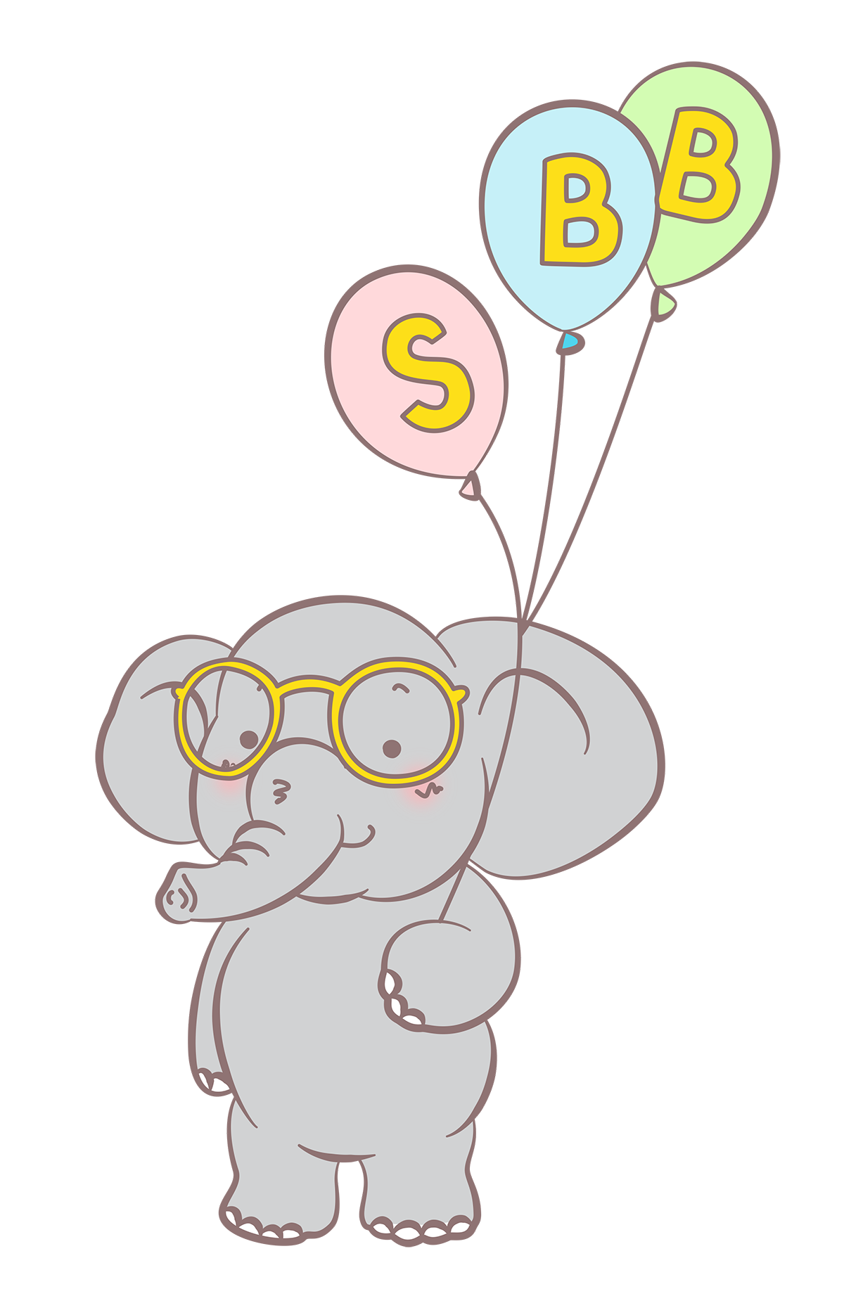 未来へ広がるゾウ