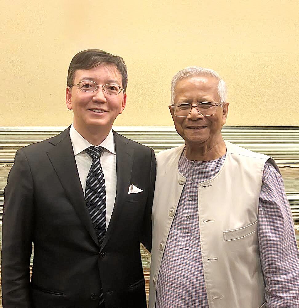 2026.5　ユヌス氏との写真